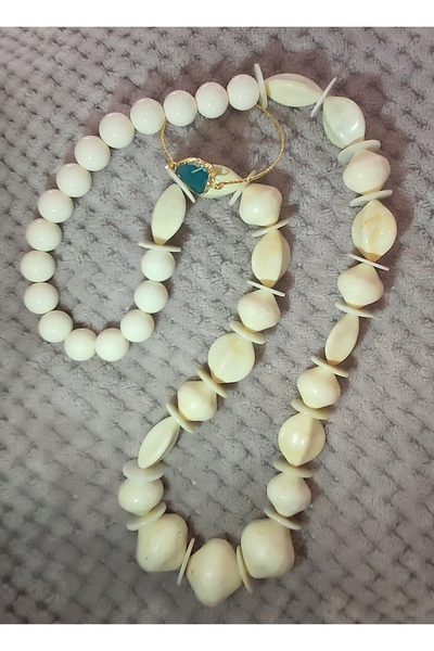 Takuce METAL BİLEKLİK HEDİYELİ TEK TASARIM KOLYE