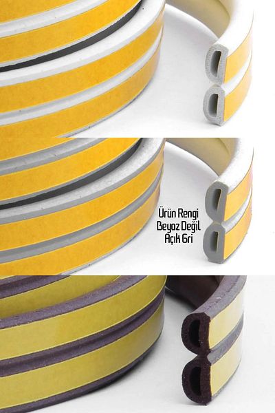 Ozsport 38X2=76 Mt Waterproof Insulation Wick Sound Cold Heat Insulation Tape - Door Window Tape (Byz)