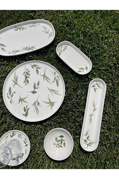 İpek PORSELEN 6 KİŞİLİK 29 PARÇA KAHVALTI TAKIMI