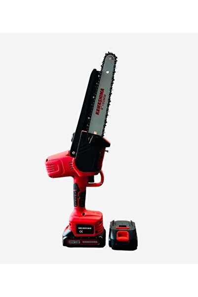 KAWASHIMA Şarjlı Dal Budama Testeresi 20V 2.0AH Lithium-Ion Akü Çift Bataryalı
