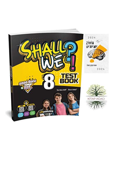 Karma Kitaplar SHALL WE 8.SINIF TESTBOOK+ZİHİN DENEME(KİTAPAGACI)YENİ BASKI