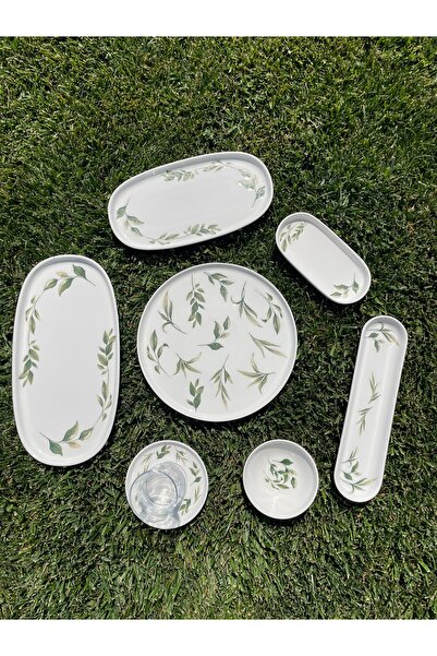 İpek PORSELEN 6 KİŞİLİK 29 PARÇA KAHVALTI TAKIMI