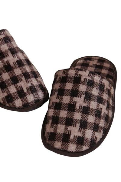 Liger Men's Winter House Slippers - Beige and Brown