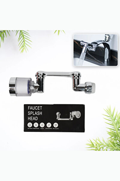 Mestore رأس صنبور المطبخ والحمام مع فلتر قابل للدوران 180 درجة، حجم عالمي كبير