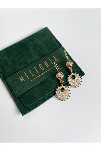 Miltonia Urartu Simgelerinden 925s Silver Gümüş Küpe