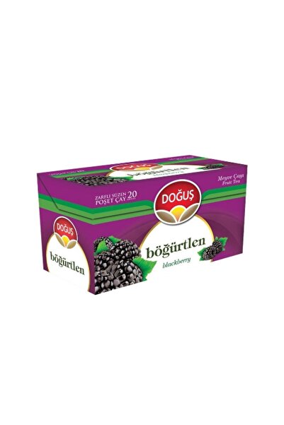 Doğuş Çay Doğuş شاي بلاك بيري 20 قطعة 40 جرام(شاي الأعشاب) (6 قطع)