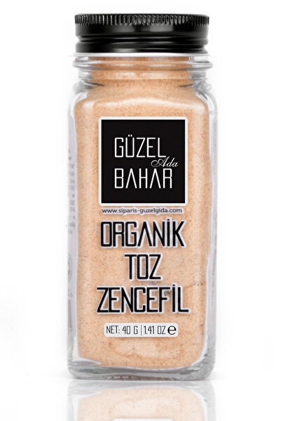 Güzel Ada Gıda Organik Toz Zencefil 40gr