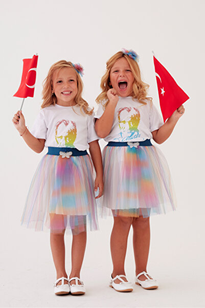 geef kıds Colorful Tutu Skirt