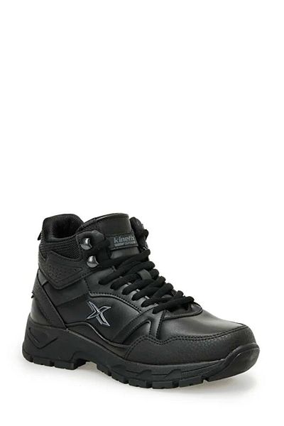 Kinetix Werrel Pu Hi 4PR Μαύρες Unisex Μπότες εξωτερικού χώρου - Υψηλής τεχνολογίας