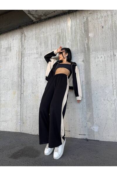 ILLE طقم رياضي كارديجان مزخرف