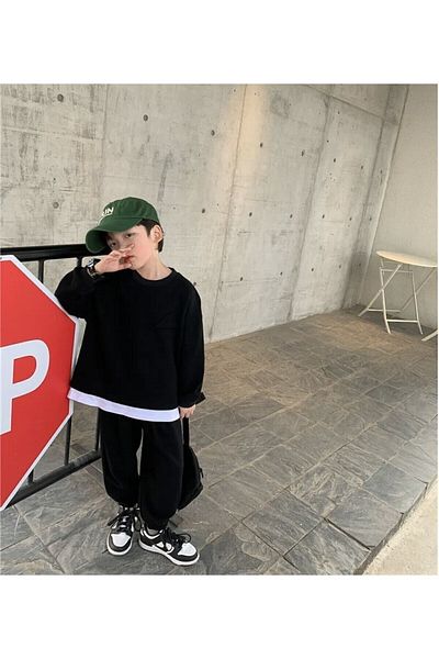 barin kids Set de hanorace unisex pentru copii și bebeluși / creșă, trening