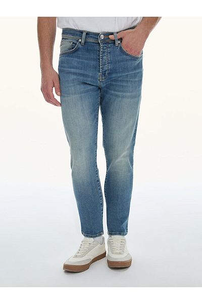 Ltb Pantaloni de jeans Lawrie Y cu picior îngust cu talie medie