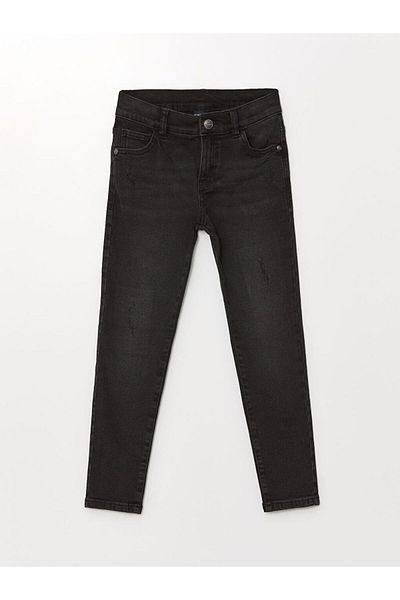 LC Waikiki Pantaloni de jeans pentru băieți cu talie elastică reglabilă