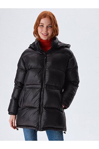 Ltb Puffer fekete kabát