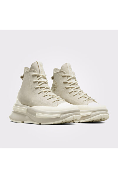 Converse Run Star Legacy Cx Platform Mono Suede Unisex Cream Sneaker