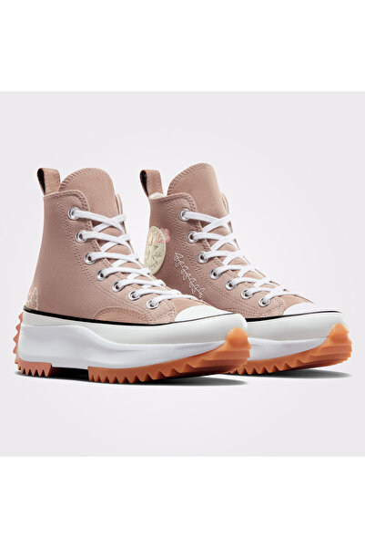 Converse Run Star Hike Platform Scribble Unisex Bej Sneaker