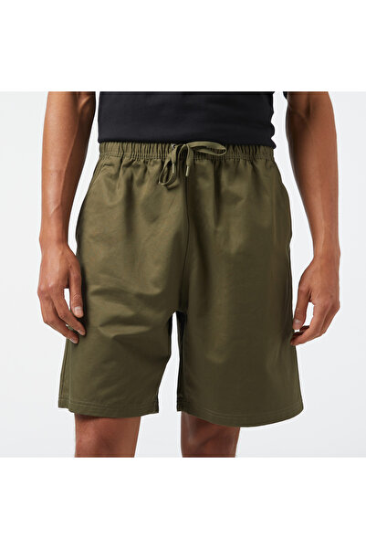 Converse Woven Erkek Haki Şort