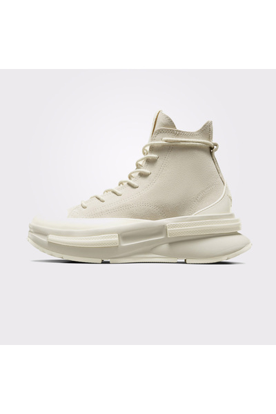 Converse Run Star Legacy Cx Platform Mono Suede Unisex Cream Sneaker