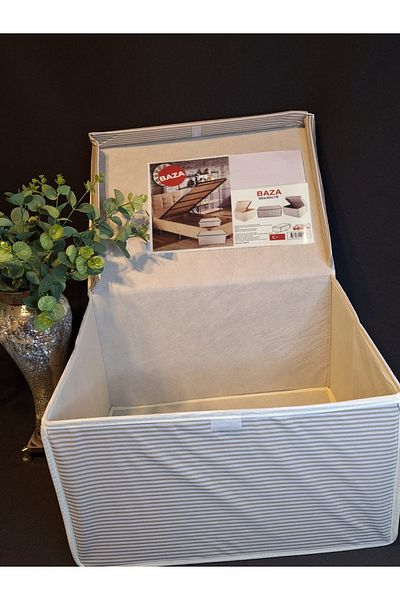 Başak Ev Tekstili Multi-Purpose Storage Box Base 50 X 40 X 19