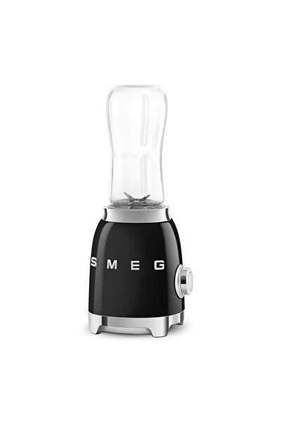 SMEG 50's Style Siyah Kişisel Blender - Double Bottle