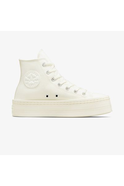 converse Pantofi crem pentru femei Chuck Taylor All Star Modern Lift Platform Canvas