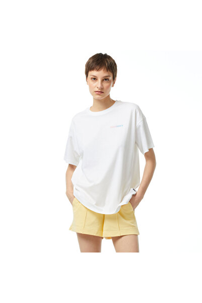 Converse Desert Festival Loose Fit Kadın Beyaz T-Shirt