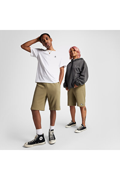 Converse Go-to Loose Fit Unisex Haki Şort