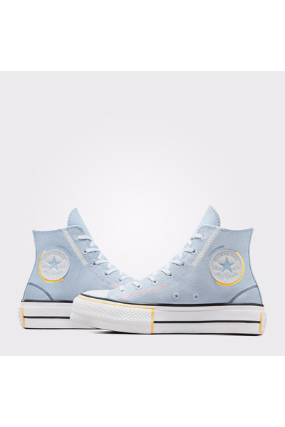 Converse Chuck Taylor All Star Lift Unisex Mavi Platform Sneaker