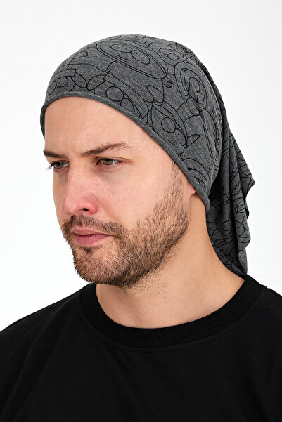 Butikgiz Men's Multifunctional Protective Cotton, Flexible, Anti-Sweat, Bandana, Neck Collar, Mask