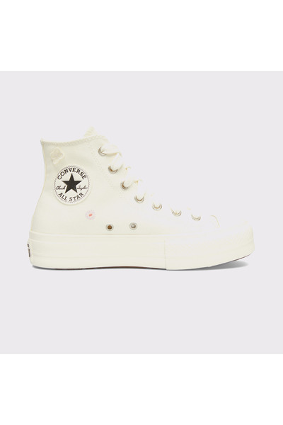 Converse Chuck Taylor All Star Lift Kadın Krem Sneaker