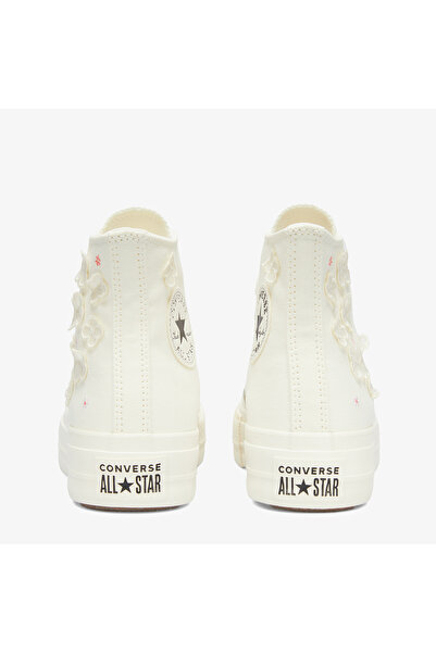 Converse Chuck Taylor All Star Lift Kadın Krem Sneaker