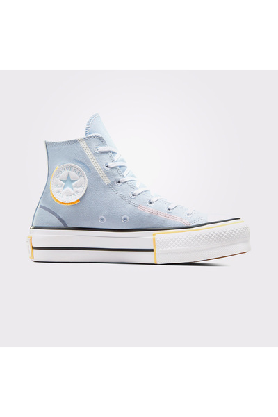 Converse Chuck Taylor All Star Lift Unisex Mavi Platform Sneaker