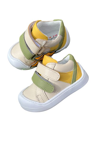 NİNO BEBE Nino Bebe Genuine Leather Orthopedic First Step Baby Shoes