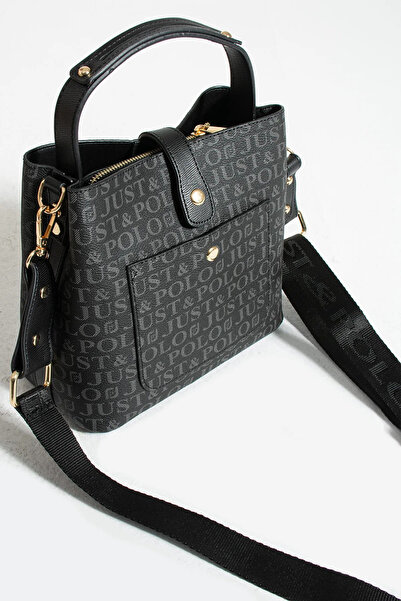 Just Polo Original Women's Reverse Lock Snap Closure Handbag with Back Pocket...