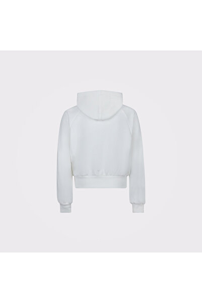 Converse Half Zip Utility Çocuk Gri Hoodie
