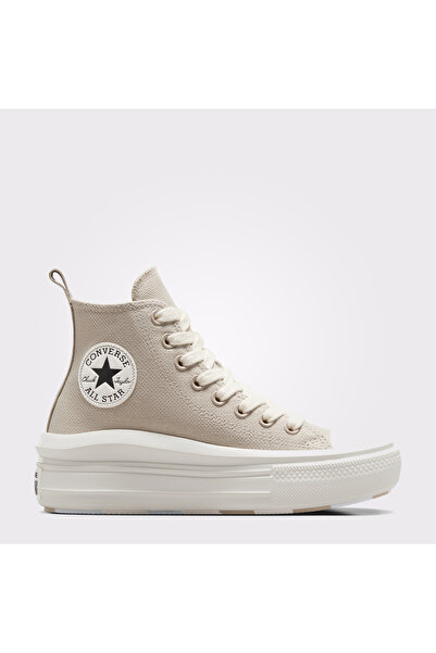 Converse Chuck Taylor All Star Move Platform Kadın Bej/Siyah Sneaker