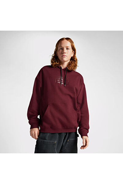 Converse Cons Erkek Bordo Hoodie