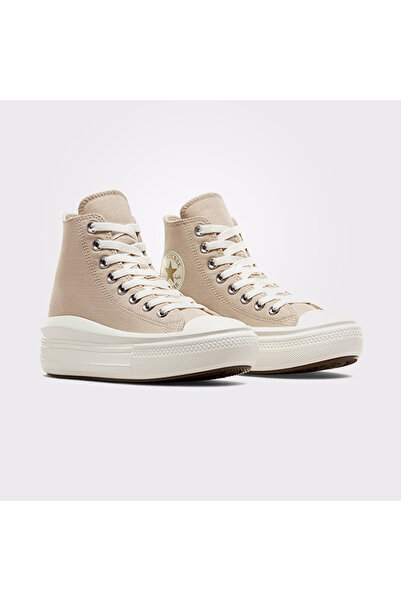Converse Chuck Taylor All Star Move Kadın Bej Sneaker