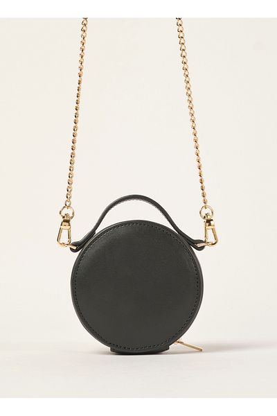 Ted Baker Black strap cross round small bag 8267