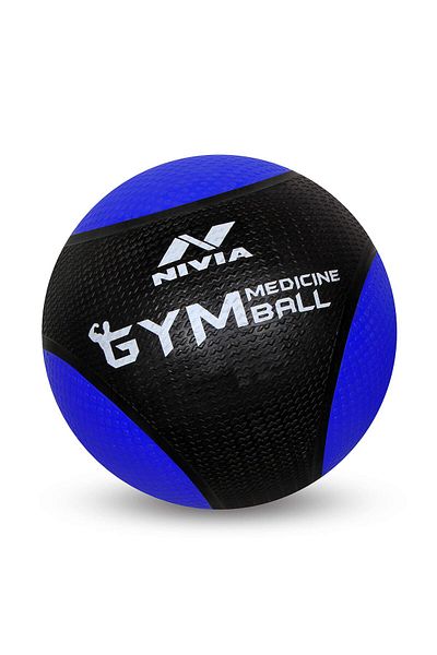 Nivia Medicine Ball of 2 Kg | Assorted | Material : Rubber | For Workouts, Strength Training.