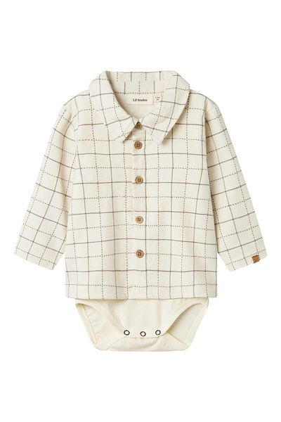 Lil' Atelier Baby Hemd Bio-Baumwolle