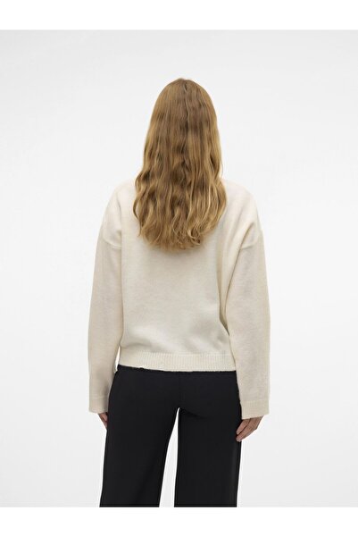 Mama Licious Strickpullover Normal geschnitten Hoch geschlossen Gerippte Ärmelbündchen Raglan-Ärmel Tragetasche