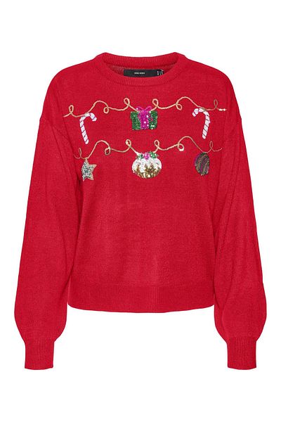 Vero Moda Strickpullover VMNEWGARLAND Pullover