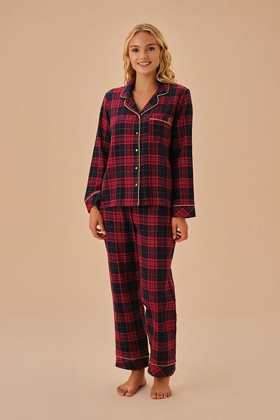 SUWEN Männliches Pyjama-Set für Paare
