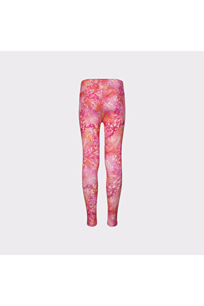 Converse Printed High Rise Çocuk Pembe Tayt