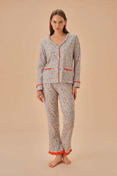SUWEN Birdy Masculine Pajama Set