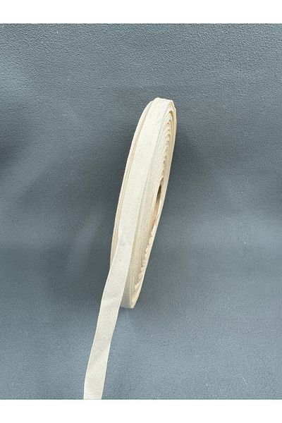 paşateks since 1995 şekil 5 Meters Ecru Label Ribbon - 1 cm