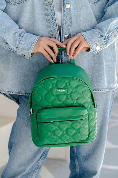 David Jones Women's Backpack, Soft Vegan Leather Backpack, Daily Backpack