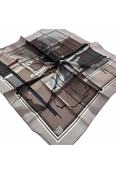 Levidor Eșarfă din mătase Tivil cu model de nurcă 22514 - 02