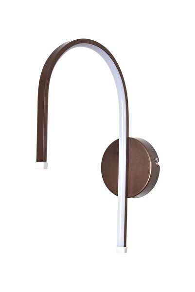 Modavize Venüs Modern Tasarım Kahverengi Renk Gün Işığı Ledli Banyo - Mutfak - Salon Ledli Duvar Aplik